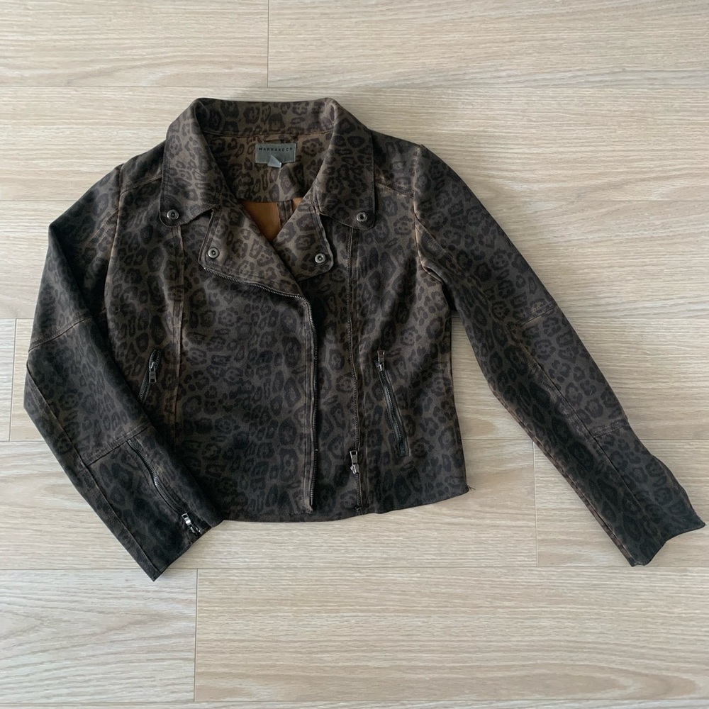 Marrakech Moto style jacket in a Medium.
